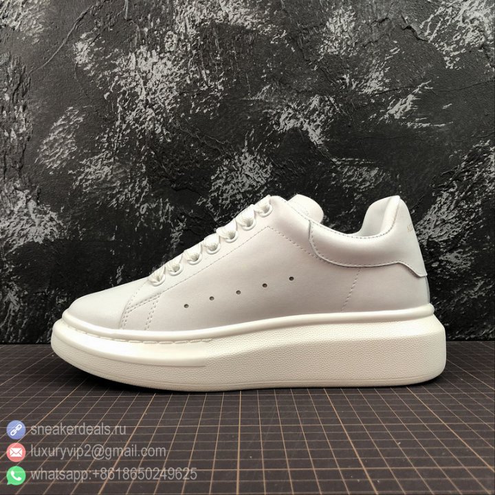 Alexander McQueen Sole Unisex Sneakers 37681 All White